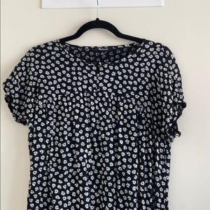 Madewell mini floral dress